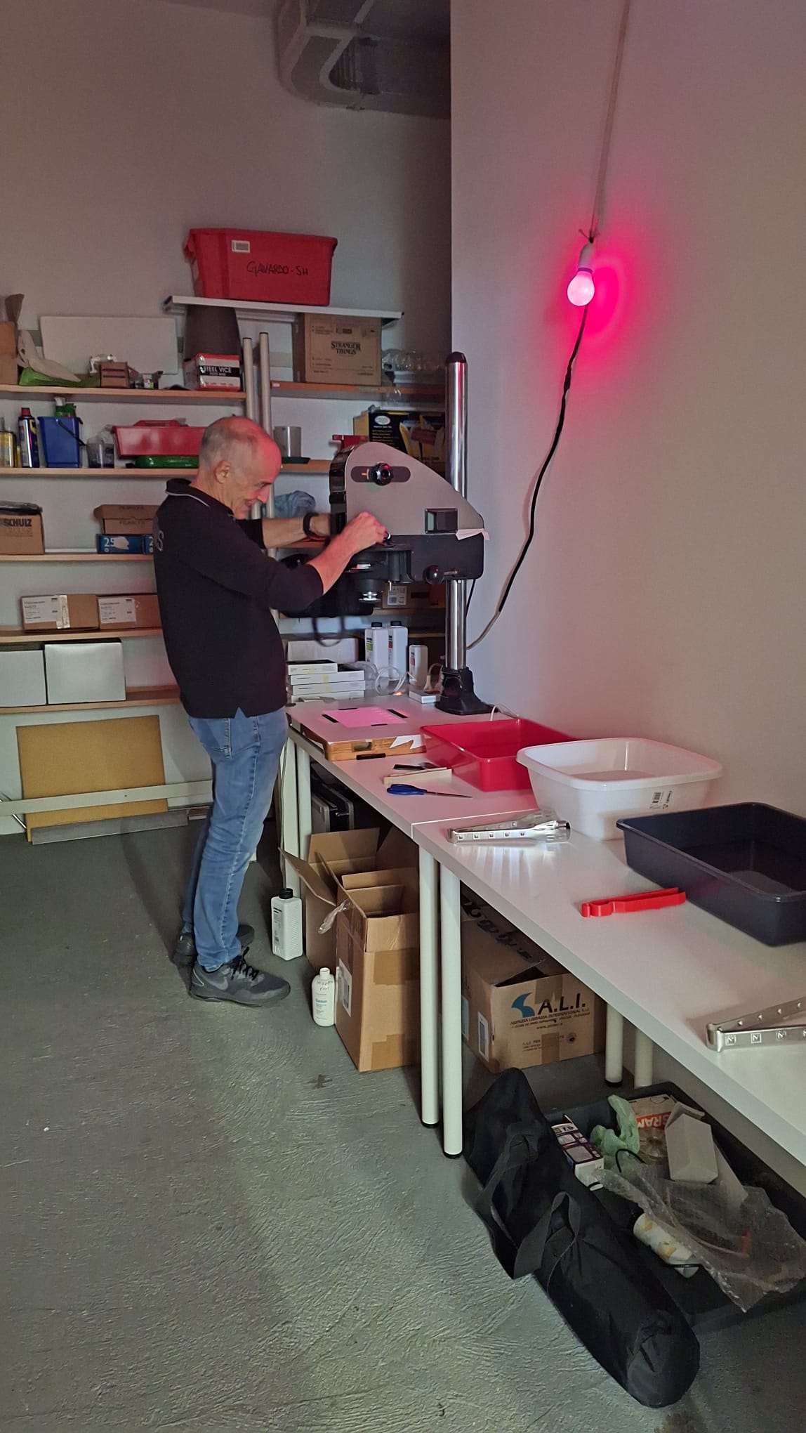 Laboratorio di fotografia